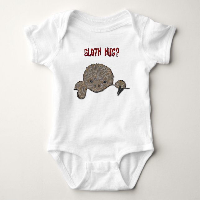 Trägheits-Umarmungs-Baby-Trägheit Baby Strampler (Vorderseite)