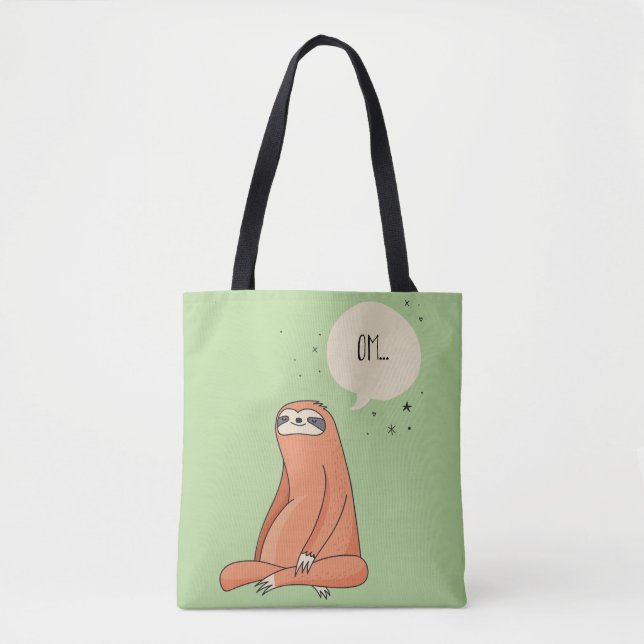 Trägheits-Yoga-lustiger Trägheits-Liebhaber Tasche (Vorderseite)