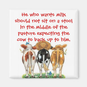 Trägheits-Zitat Magnet