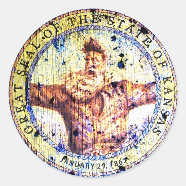 Tragischer Prelude Runder Aufkleber (Vorderseite)