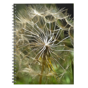 Tragopogon Wildflower Salsify Nature Lovers Art Notizblock