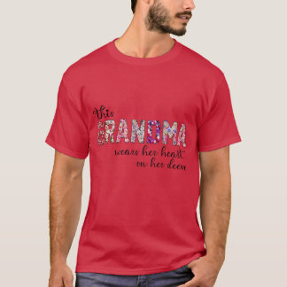 Tragt ihr Herz auf ihren 13 T-Shirt