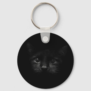 Trägt Schlüssel schwarze Katze Schlüsselanhänger