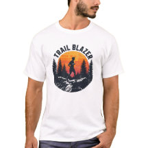 Trail Blazer Bergläufer Silhouette