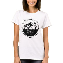 Trail Blazer mit Bergkulisse T-Shirt