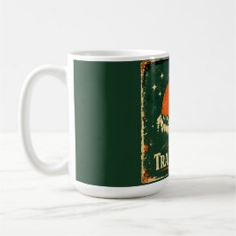 Trail Blazer – Wildernis-Pionier-Wanderer Kaffeetasse