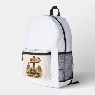 Trail Boss Grafik-Rucksack - Outdoor Bedruckter Rucksack