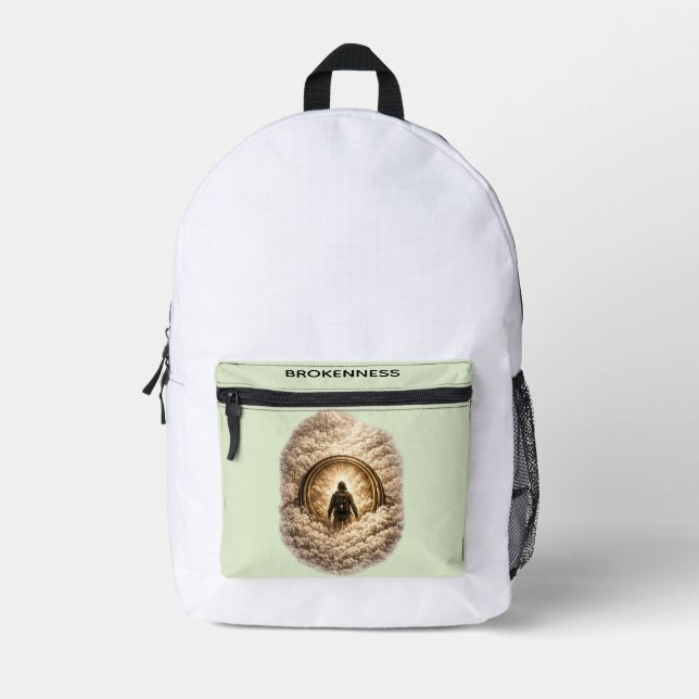 Trail Boss Grafik "Schatten des Zerfalls" Rucksack (Vorderseite)
