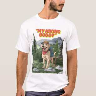 Trail Buddy – Labrador-Abenteuer beim Wandern T-Shirt