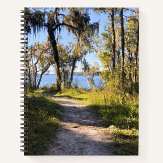Trail By The River Spiral Notebook Notizbuch