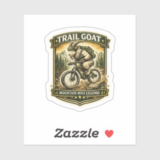 Trail Goat Mountainbike-Aufkleber Aufkleber