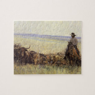 Trail Herd nach Wyoming von WHD Koerner