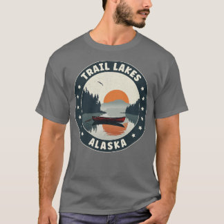 Trail Lakes Alaska Sunset TShirt