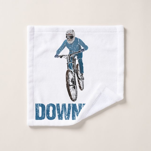 Trail Mountain Biker Downhill (Gant de toilette)
