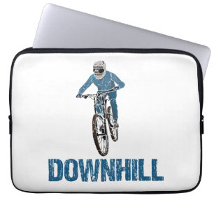 Trail Mountain Biker Downhill Laptopschutzhülle