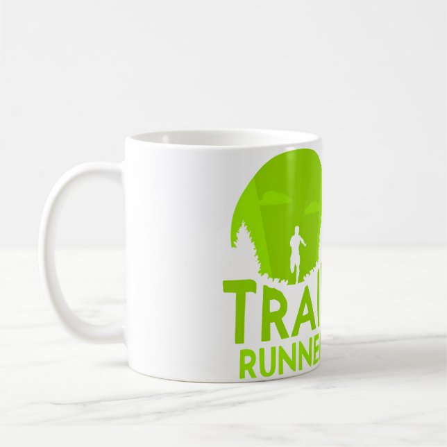 Trail Runner Lauf Trails Kaffeetasse (Links)