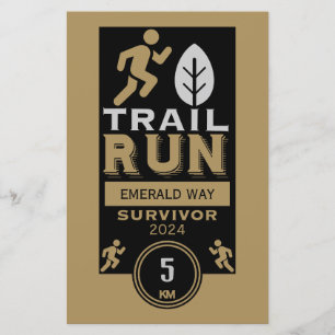 Trail Runner Rennen Wettbewerb