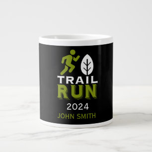 Trail Runner Rennen Wettbewerb Jumbo-Tasse