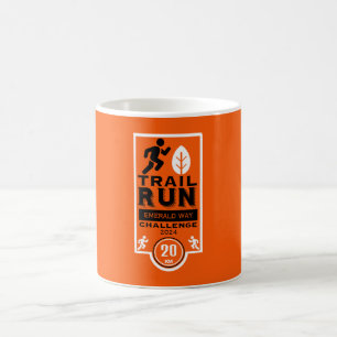 Trail Runner Rennen Wettbewerb Kaffeetasse