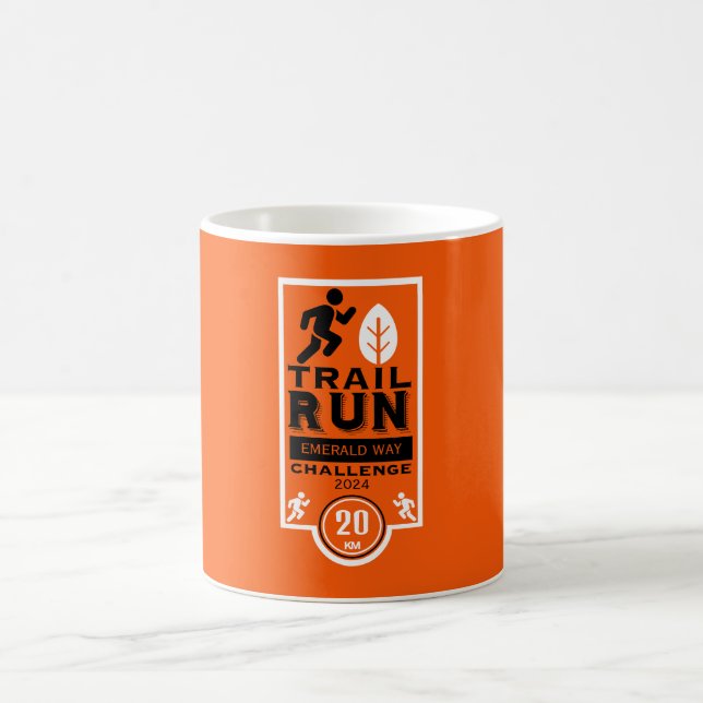 Trail Runner Rennen Wettbewerb Kaffeetasse (Mittel)