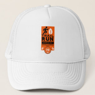 Trail Runner Rennen Wettbewerb Truckerkappe