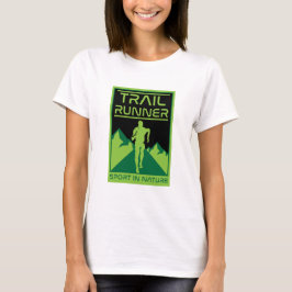 Trail Runner Sport in der Natur T-Shirt