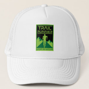 Trail Runner Sport in der Natur Truckerkappe