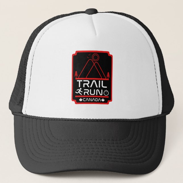 Trail Running Canada Truckerkappe (Vorderseite)