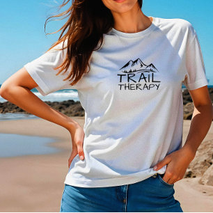 Trail-Therapie-Minimalist-Mountain-Wander-T-Shirt Tri-Blend Shirt