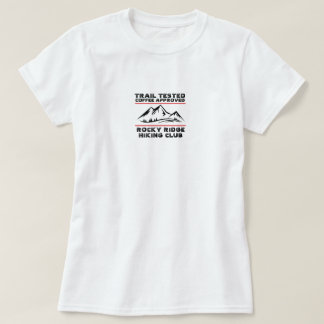 Trail-Therapie Minimalistischer Bergwanderclub-Nam T-Shirt