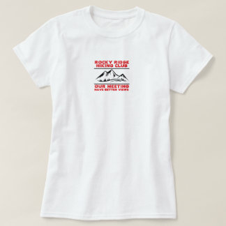 Trail-Therapie Minimalistischer Bergwandern Club N T-Shirt