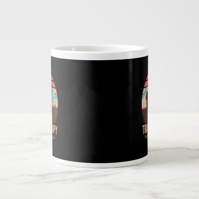 Trail Therapy Keine Benennung erforderlich Tasse (Vorderseite)