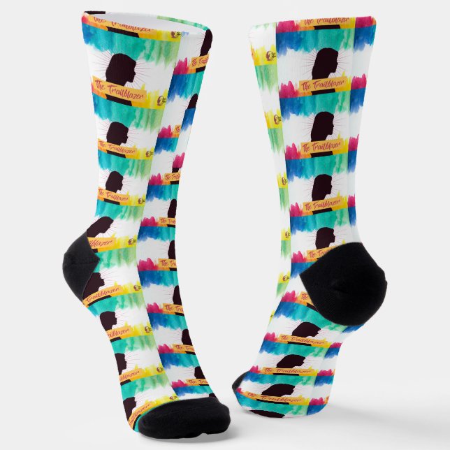 Trailblazer Archetype Pattern Socken – Rebel Tribe (Gewinkelt)