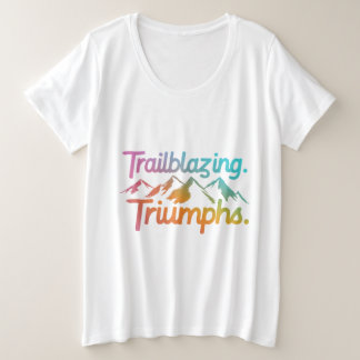Trailblazing Triumphs T-shirt mode féminin