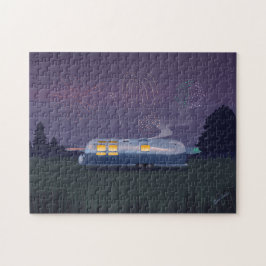 Trailer Silver RV & Night Sky