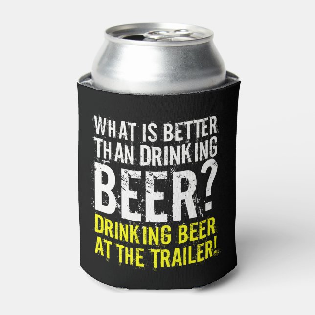 Trailerbier - Dosenkühler (Kanne Vorderseite)