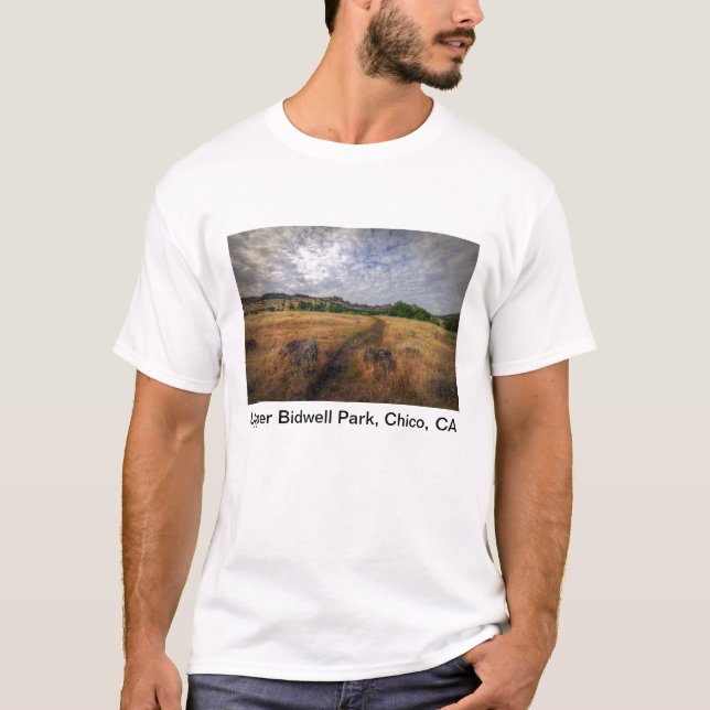Trailhead, Upper Bidwell Park, Chico, Ca T-Shirt (Vorderseite)