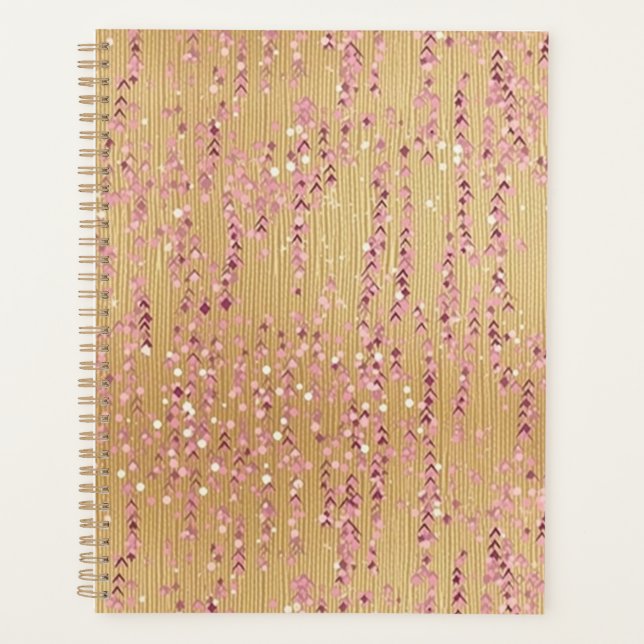 Trailing Blossom Chiyogami Planner Planer (Vorderseite)