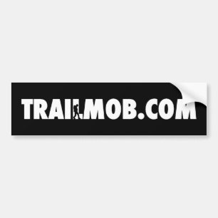 TrailMob - klassischer Stoßdämpfer Autoaufkleber