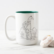 Trailpaca Hinterglühende Kaffee-Tasse