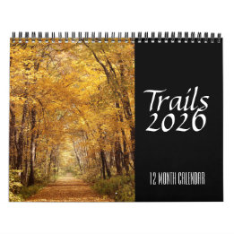 Trails Calendar 2026 Kalender