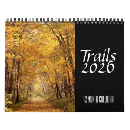 Trails Calendar 2026 Kalender