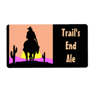 Trail's End Homebrew Bottling Zuhause Brew Labels