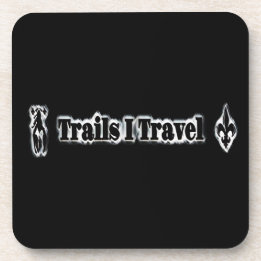 Trails I Travel Coaster Getränkeuntersetzer