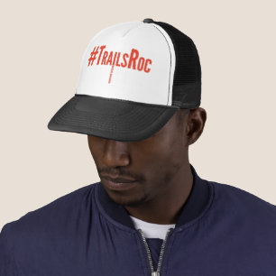 #TrailsRoc - Bleed Orange Trucker Hat Truckerkappe