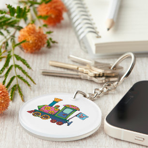 Train à fleurs de jouets