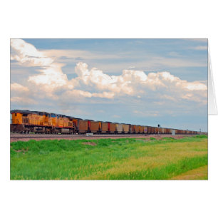 train avec beaucoup de voitures