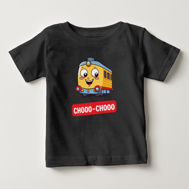 Train Baby T - Shirt (Vorderseite)