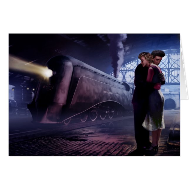 Train bleu (Devant horizontal)