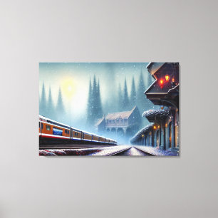 Train Canvas Print Leinwanddruck